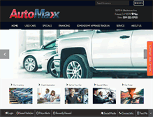 Tablet Screenshot of myautomaxx.com